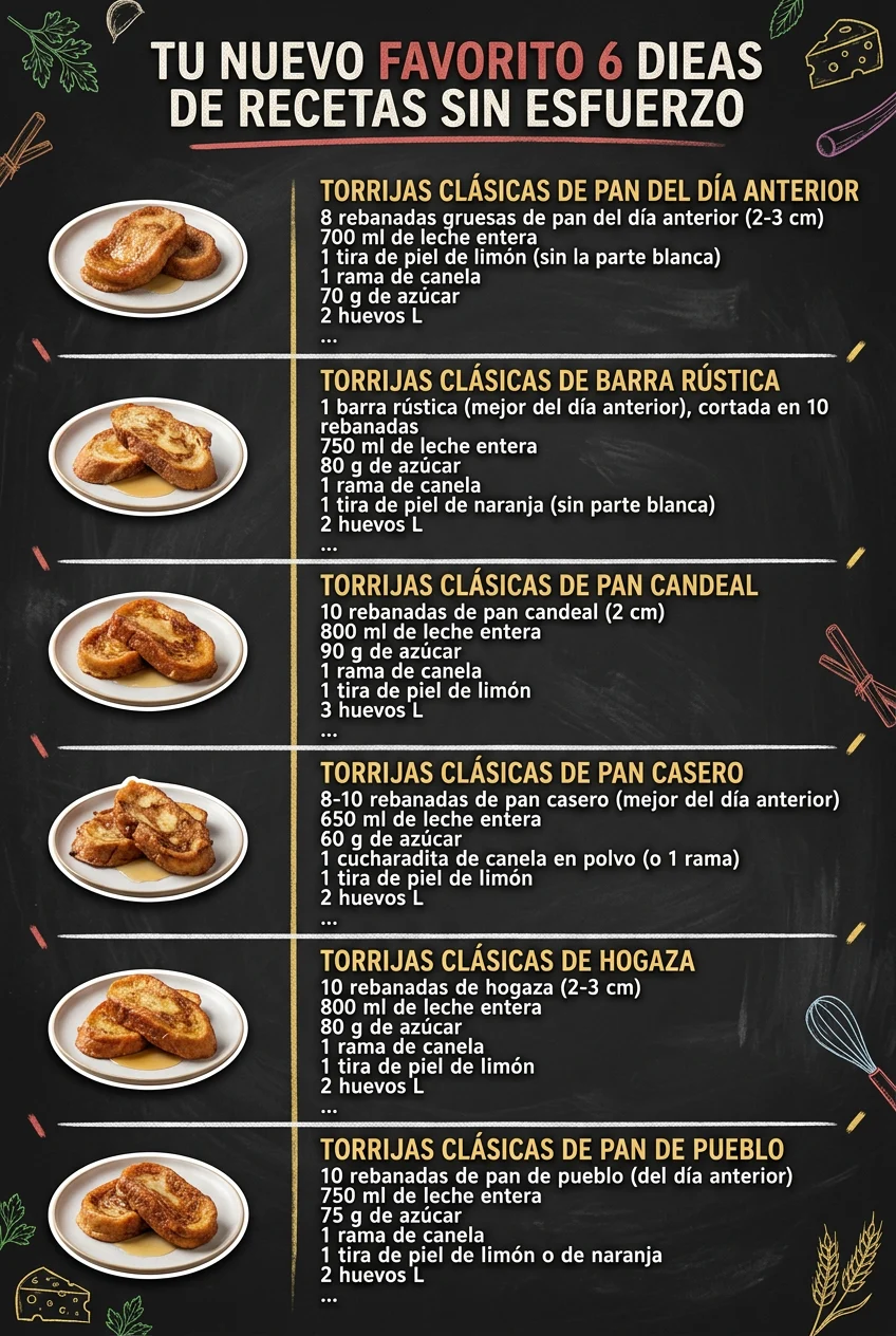 Tu nuevo favorito 6 Ideas de Recetas sin esfuerzo