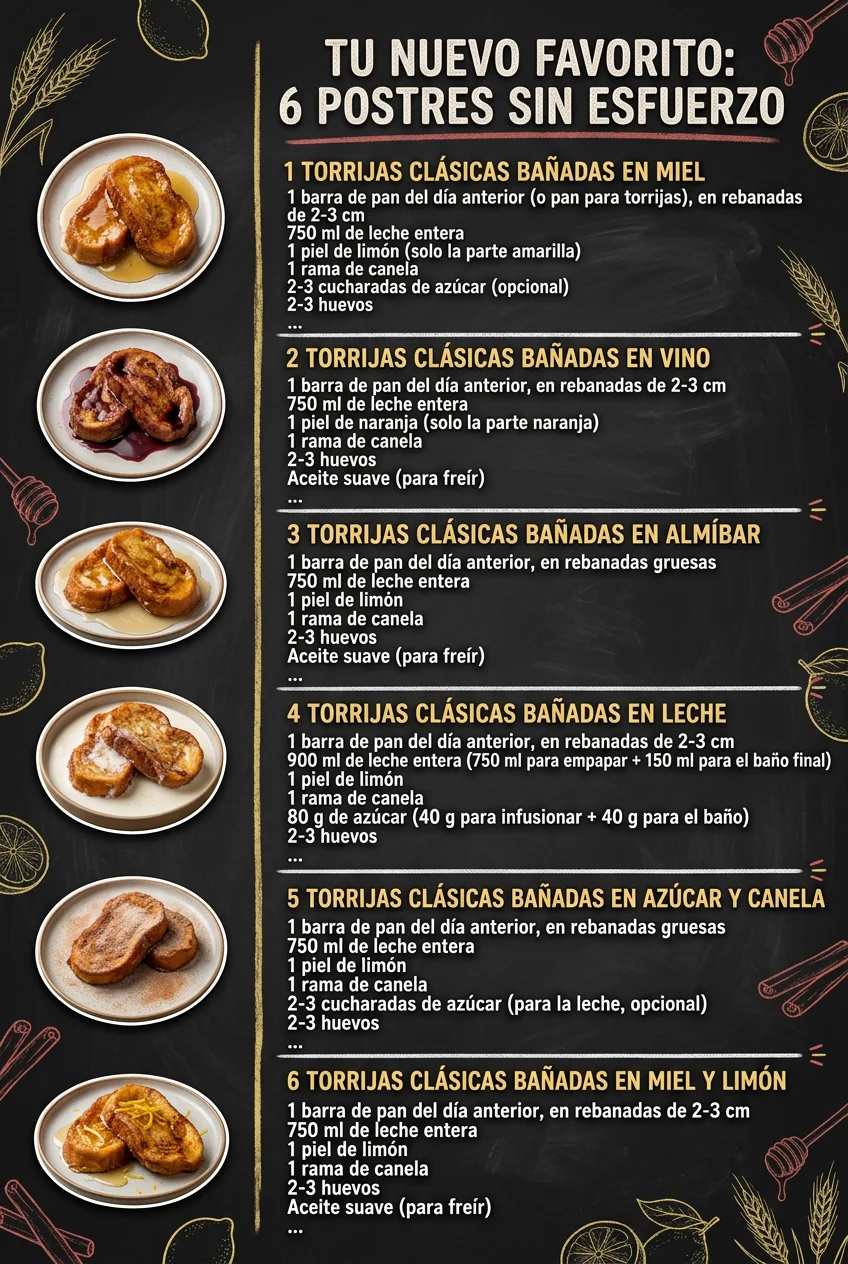 Tu nuevo favorito 6 Ideas de Recetas sin esfuerzo