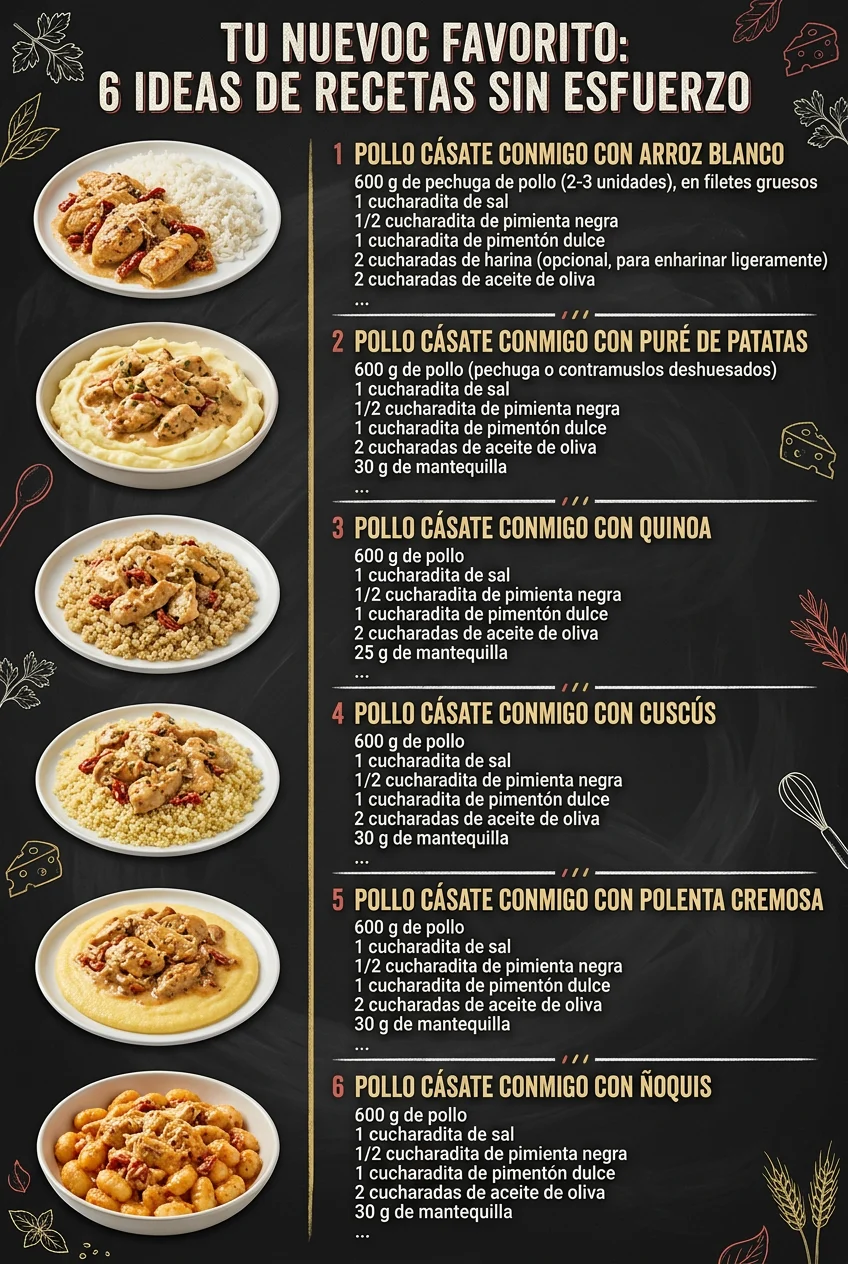 Tu nuevo favorito 6 Ideas de Recetas sin esfuerzo