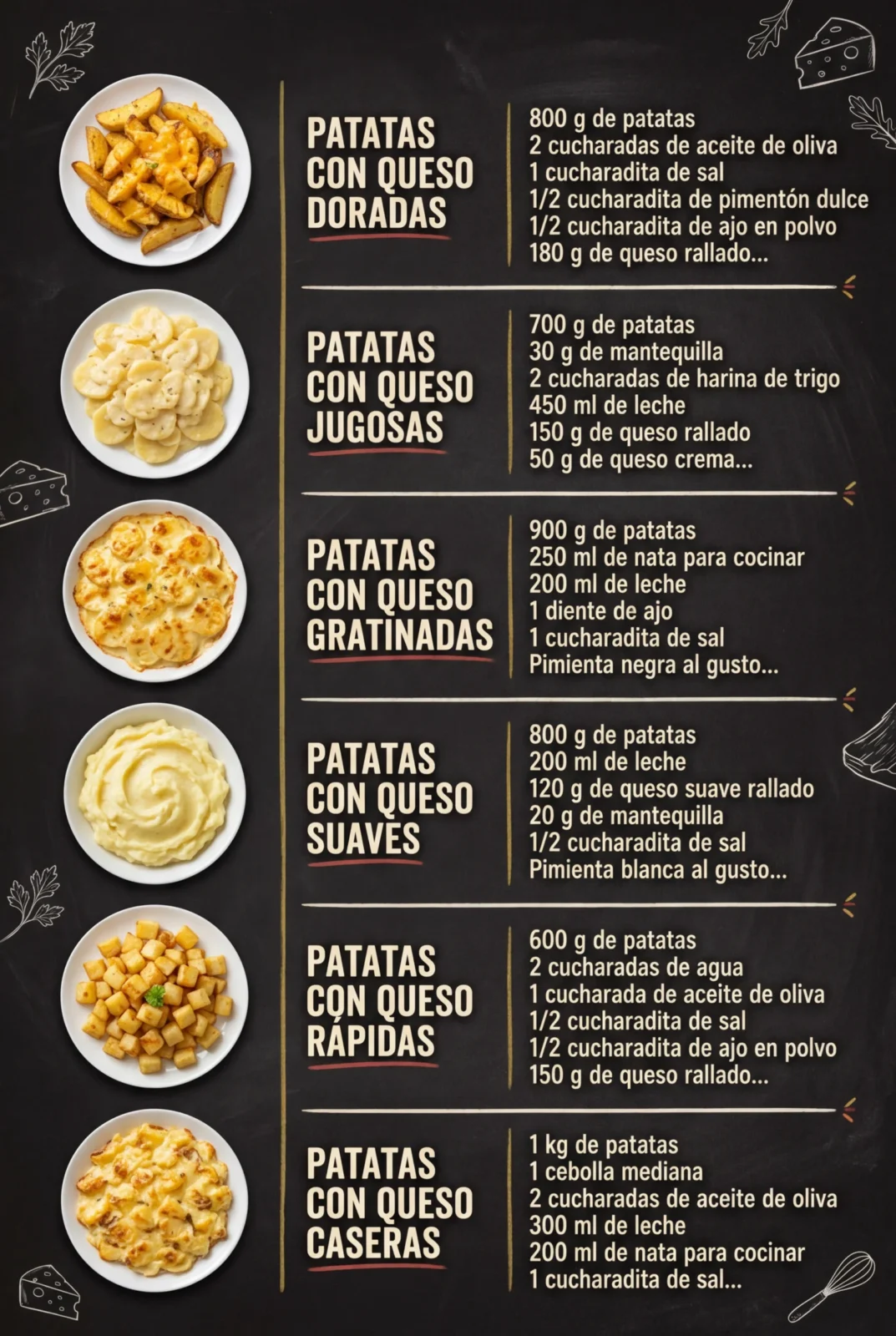 Tu nuevo favorito 6 Ideas de Recetas sin esfuerzo