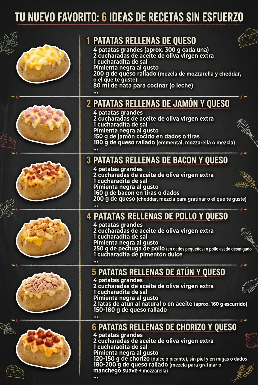 Tu nuevo favorito 6 Ideas de Recetas sin esfuerzo