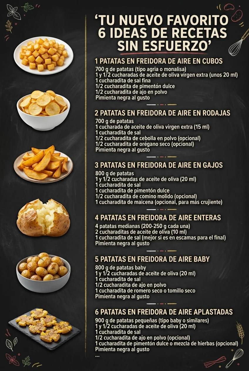 Tu nuevo favorito 6 Ideas de Recetas sin esfuerzo