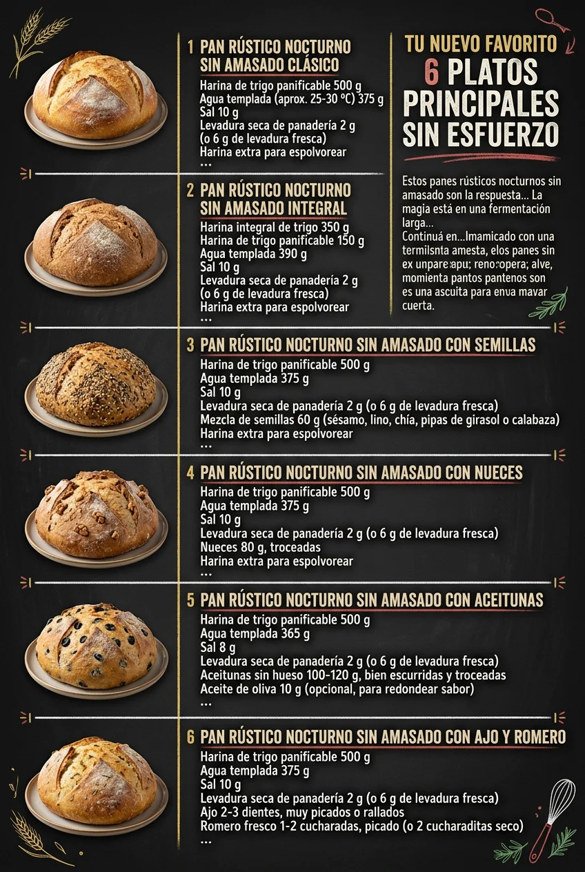 Tu nuevo favorito 6 Platos Principales sin esfuerzo