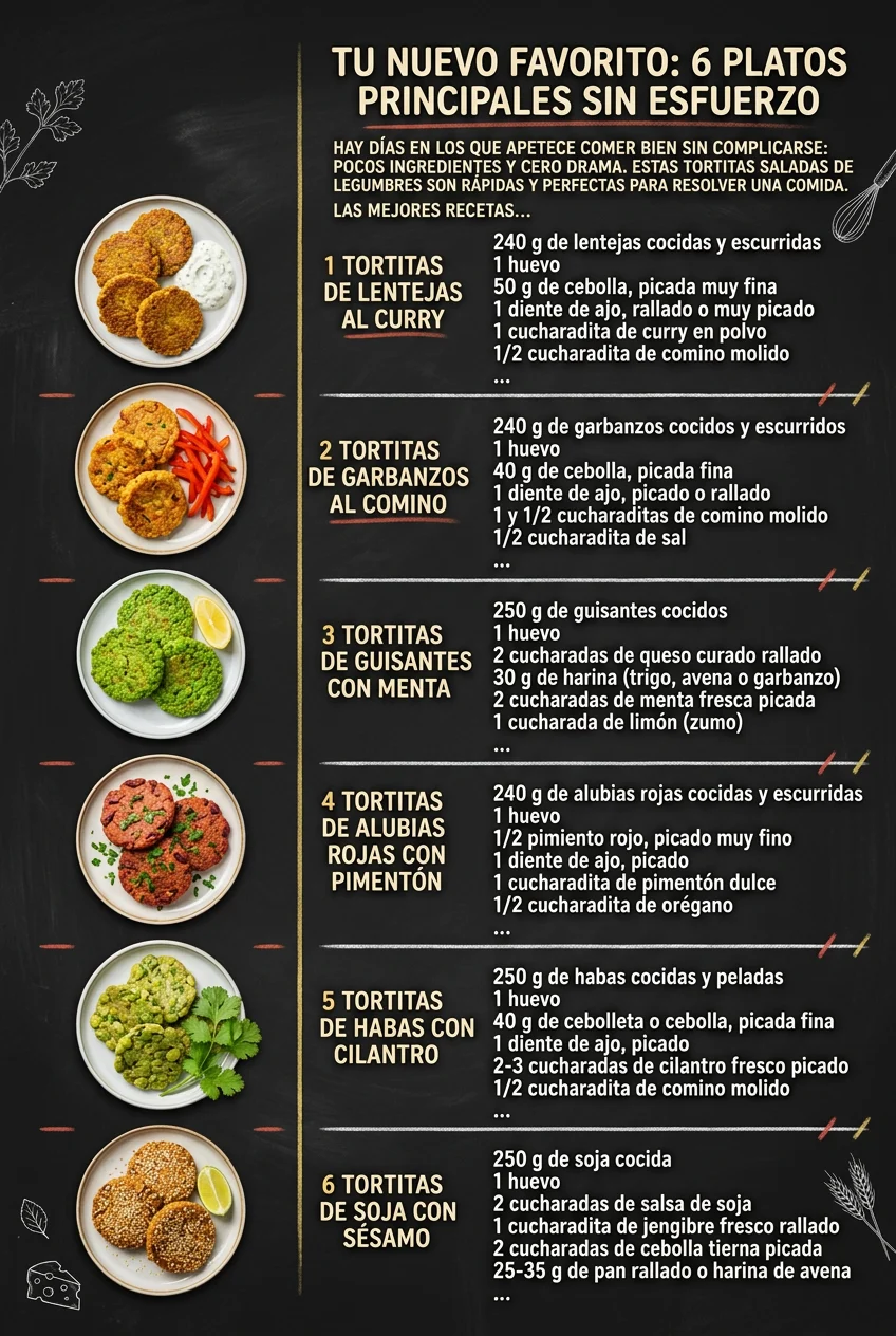 Tu nuevo favorito 6 Platos Principales sin esfuerzo