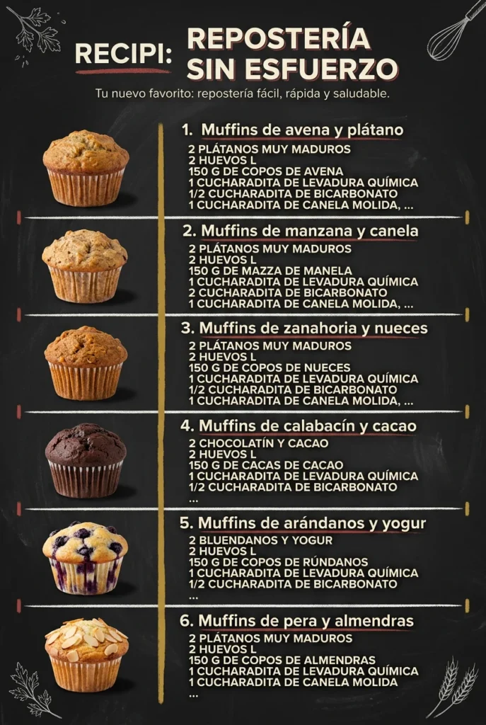 Tu nuevo favorito 6 Reposteria sin esfuerzo