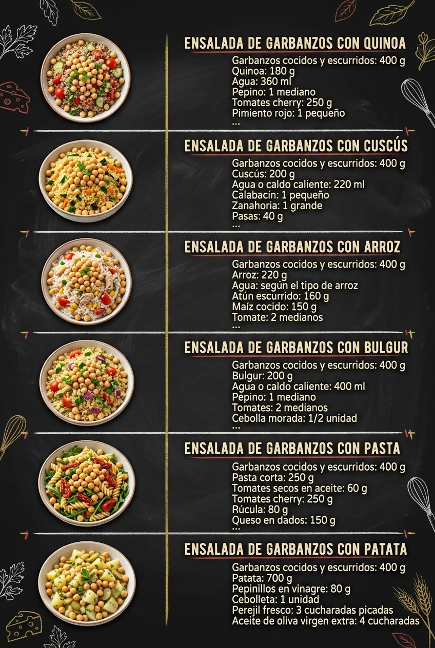 6 Ensaladas que todos van a amar hoy