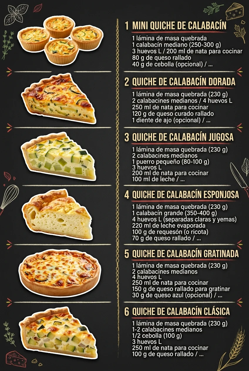 6 Ideas de Recetas faciles que alegran cualquier mesa