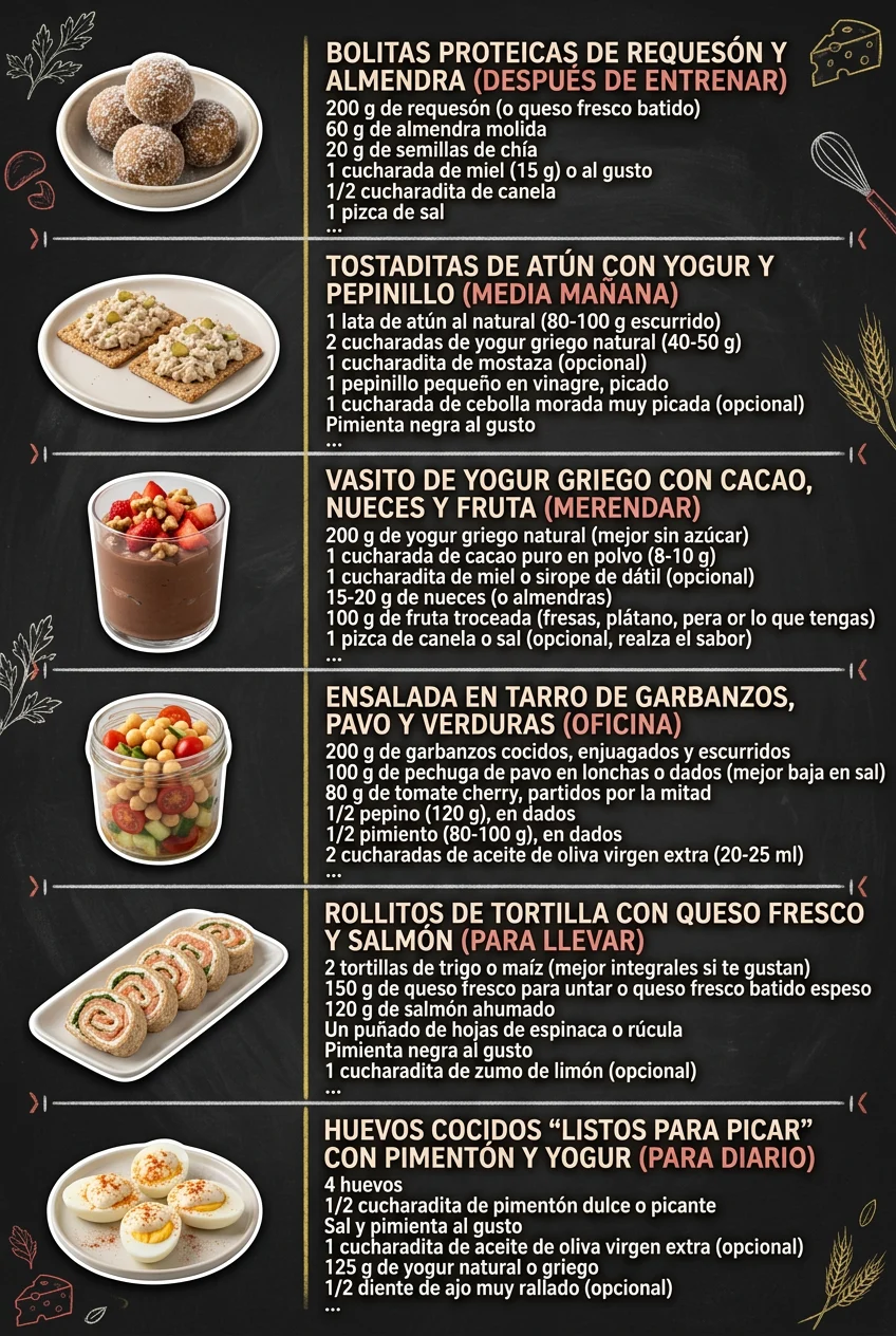 6 Ideas de Recetas faciles que alegran cualquier mesa
