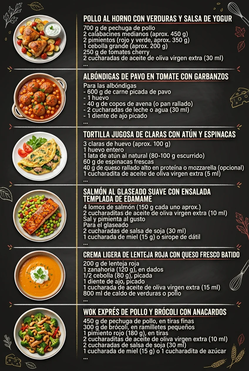 6 Ideas de Recetas irresistibles para compartir en casa