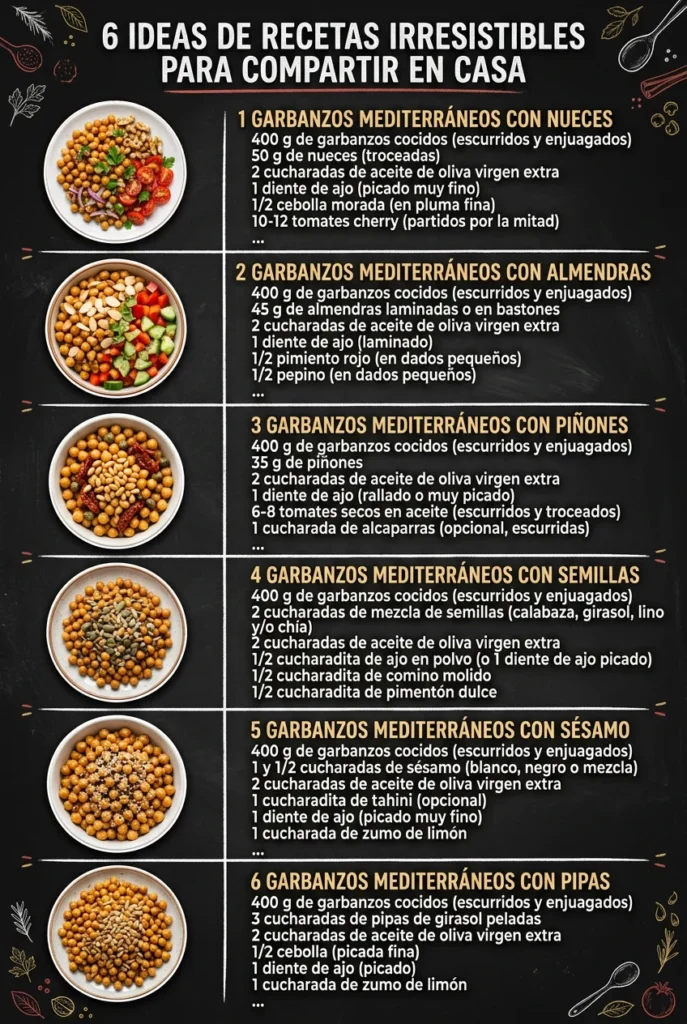 6 Ideas de Recetas irresistibles para compartir en casa