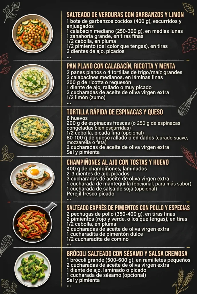 6 Ideas de Recetas irresistibles para compartir en casa