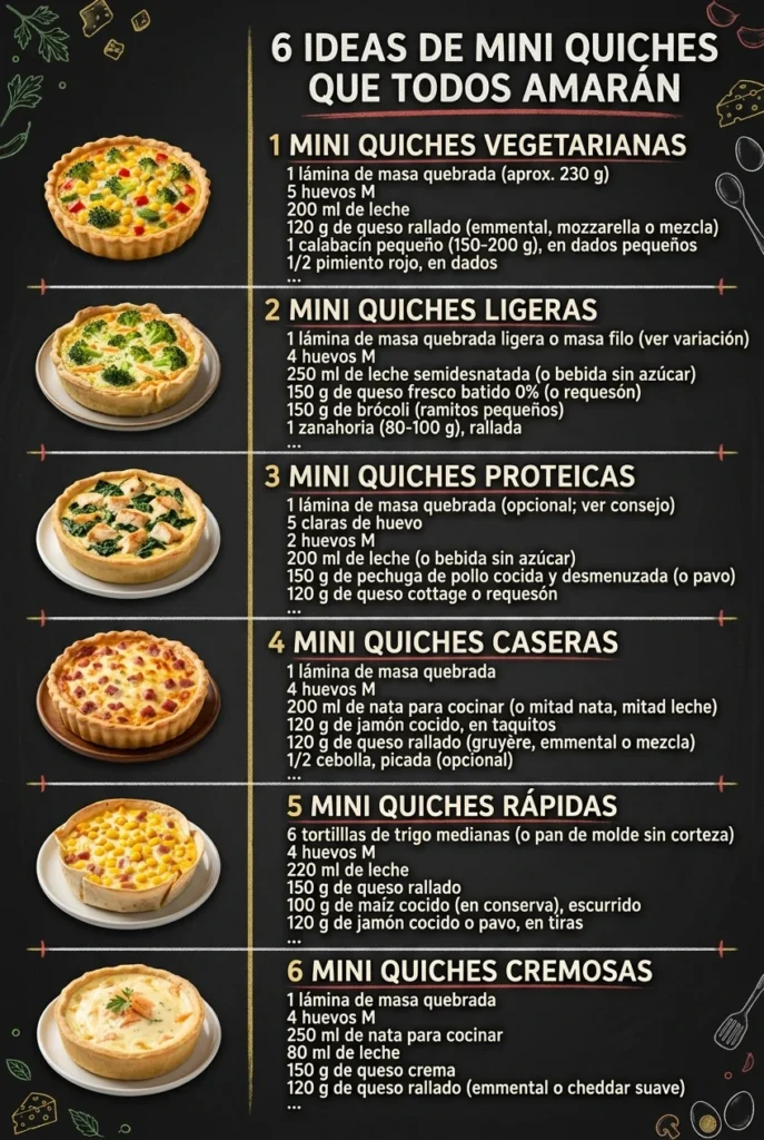 6 Ideas de Recetas que todos van a amar hoy