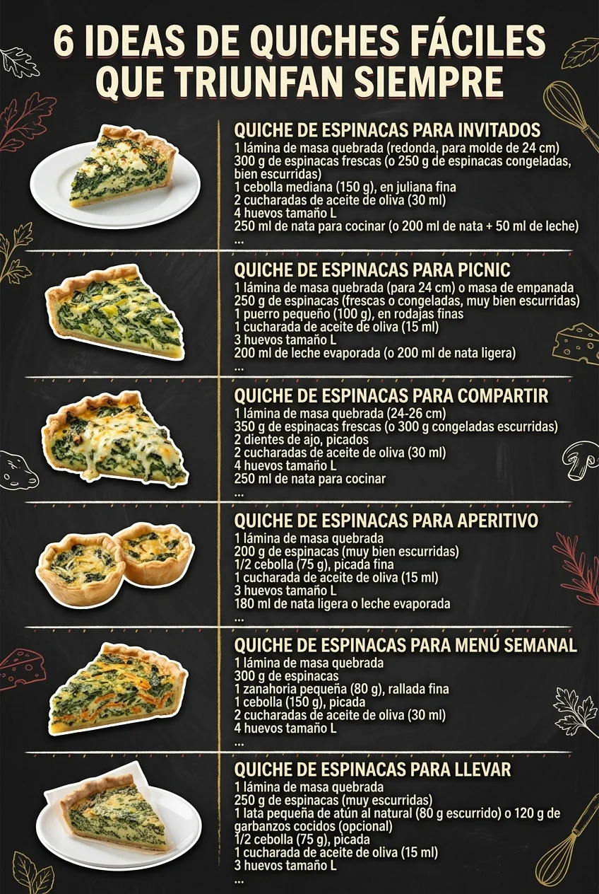 6 Ideas de Recetas que todos van a amar hoy