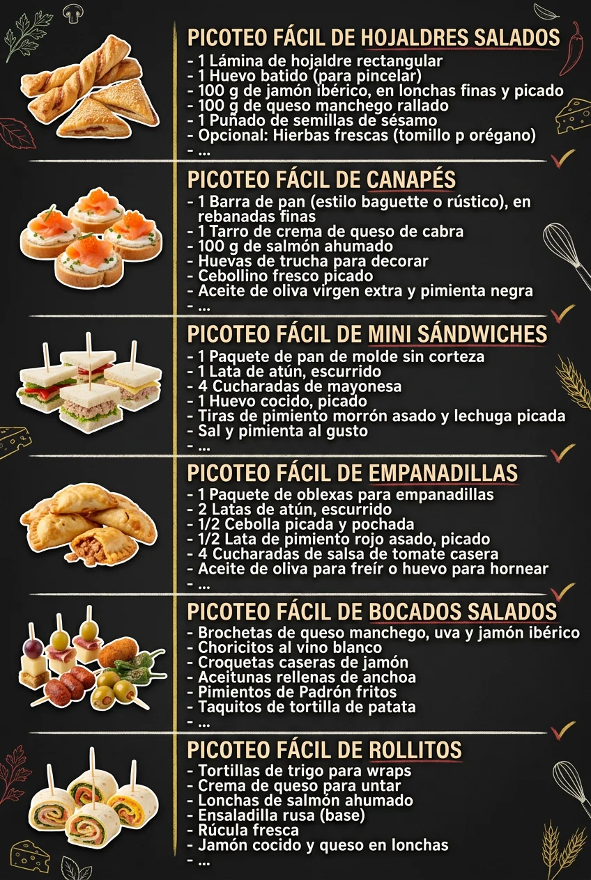 6 Ideas de Recetas que todos van a amar hoy