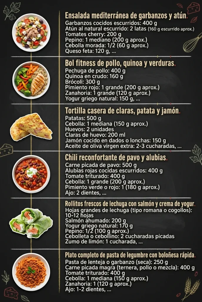 6 Ideas de Recetas que todos van a amar hoy