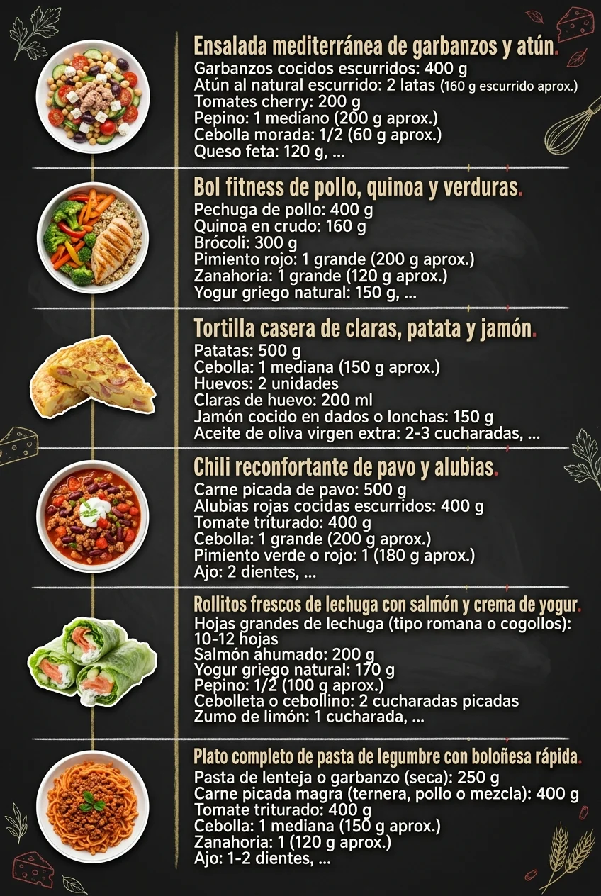 6 Ideas de Recetas que todos van a amar hoy