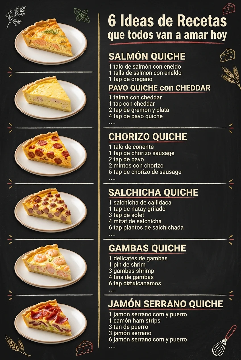 6 Ideas de Recetas que todos van a amar hoy