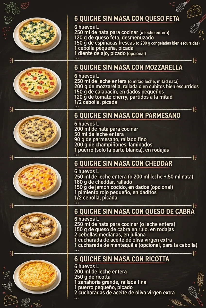 6 Ideas de Recetas que todos van a amar hoy
