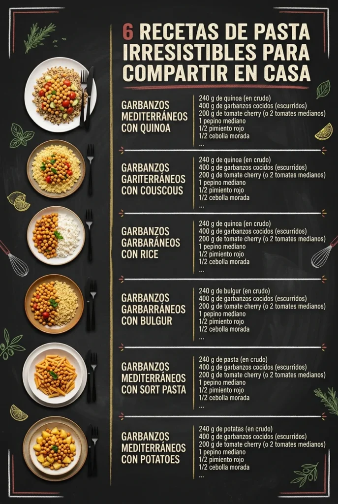 6 Recetas de Pasta irresistibles para compartir en casa