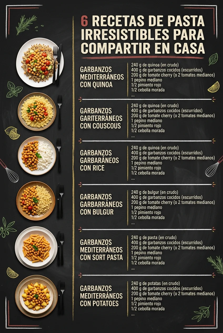 6 Recetas de Pasta irresistibles para compartir en casa