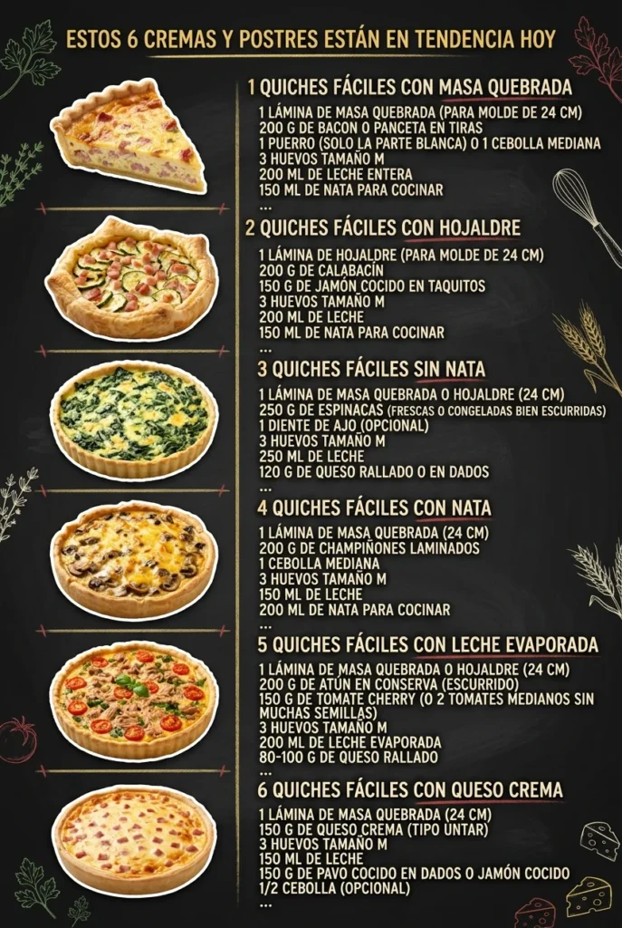Estos 6 Cremas y Postres estan en tendencia hoy