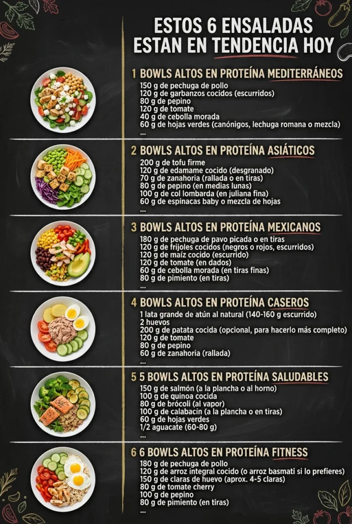 Estos 6 Ensaladas estan en tendencia hoy