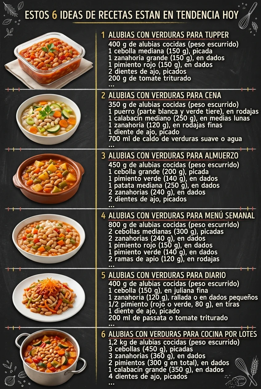 Estos 6 Ideas de Recetas estan en tendencia hoy