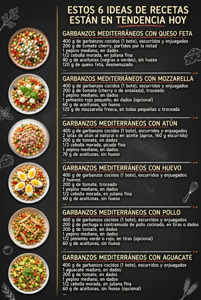 Estos 6 Ideas de Recetas estan en tendencia hoy