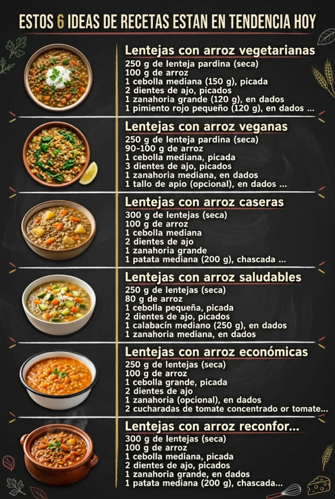 Estos 6 Ideas de Recetas estan en tendencia hoy
