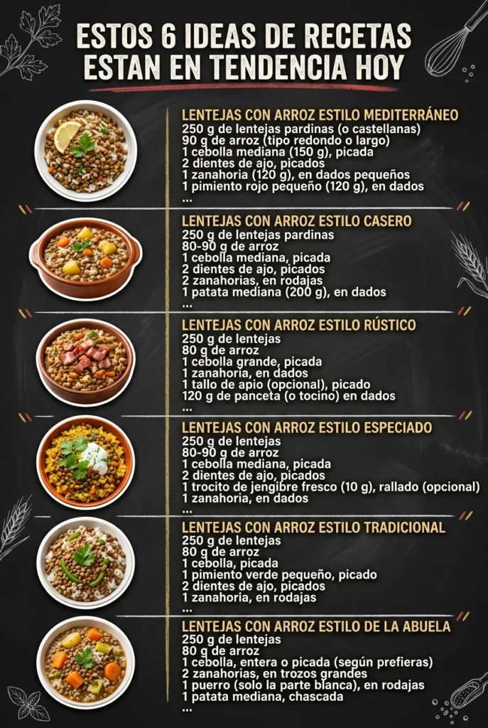 Estos 6 Ideas de Recetas estan en tendencia hoy