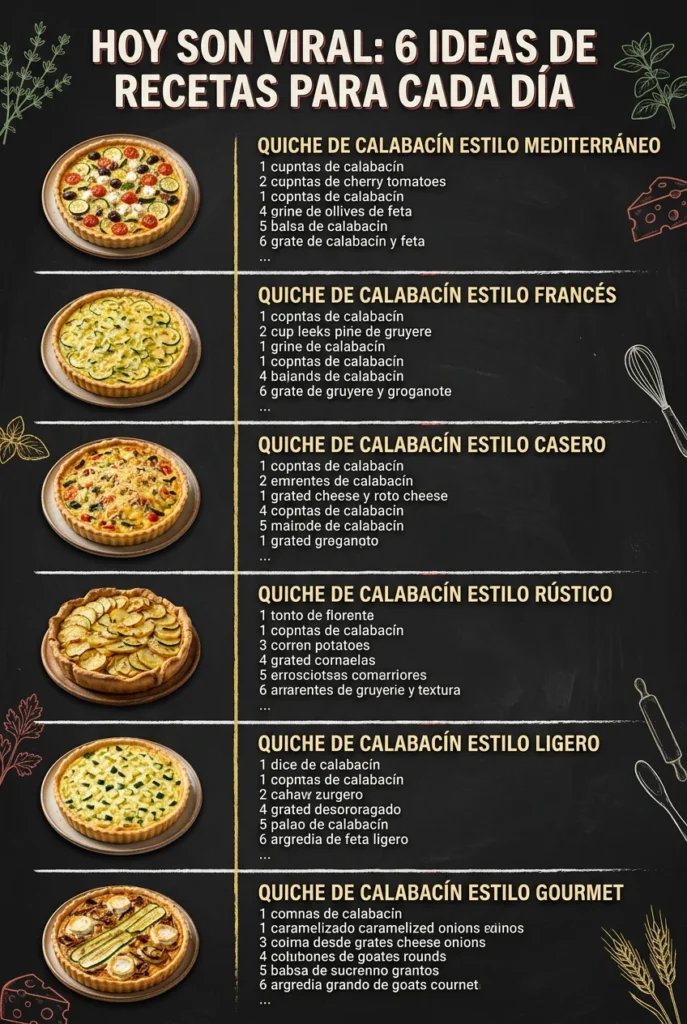 Hoy son viral 6 Ideas de Recetas para cada dia