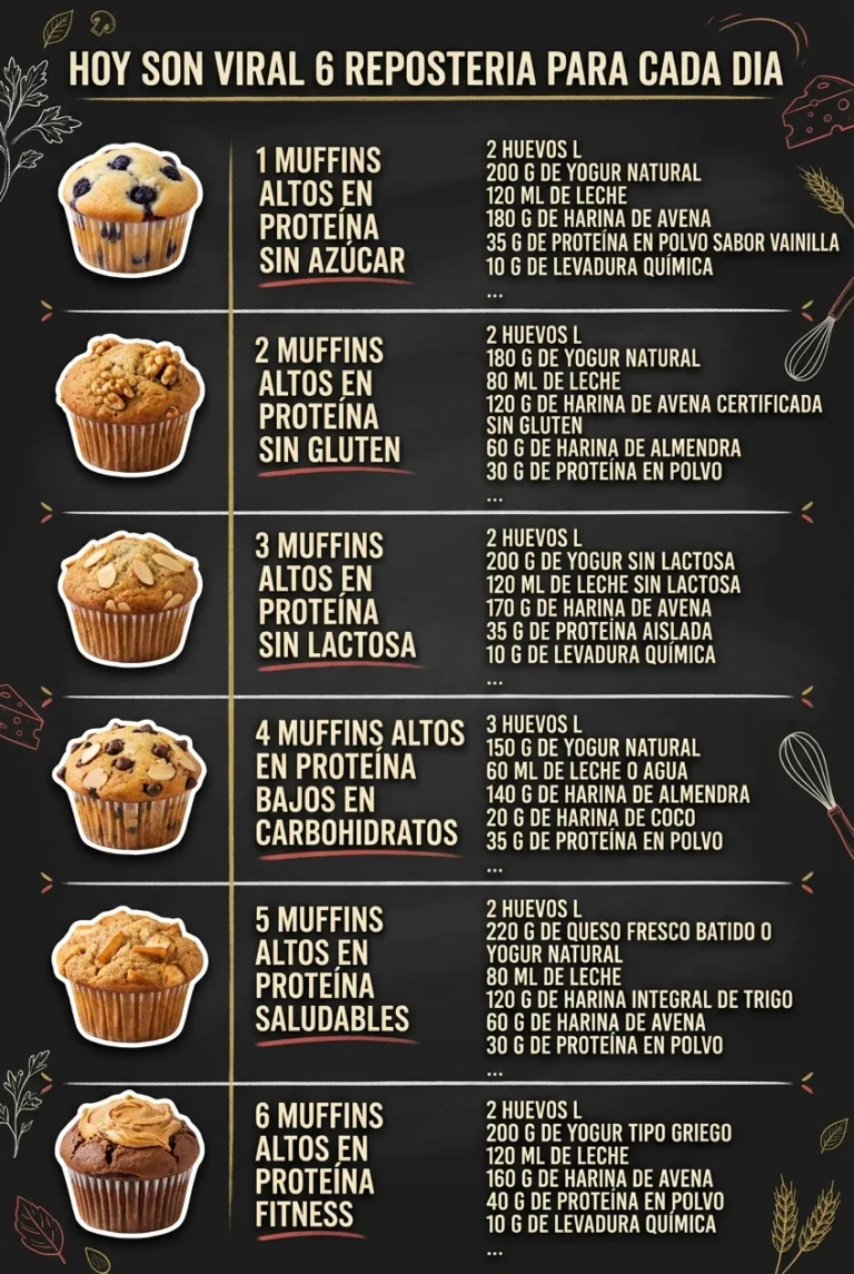 Hoy son viral 6 Reposteria para cada dia