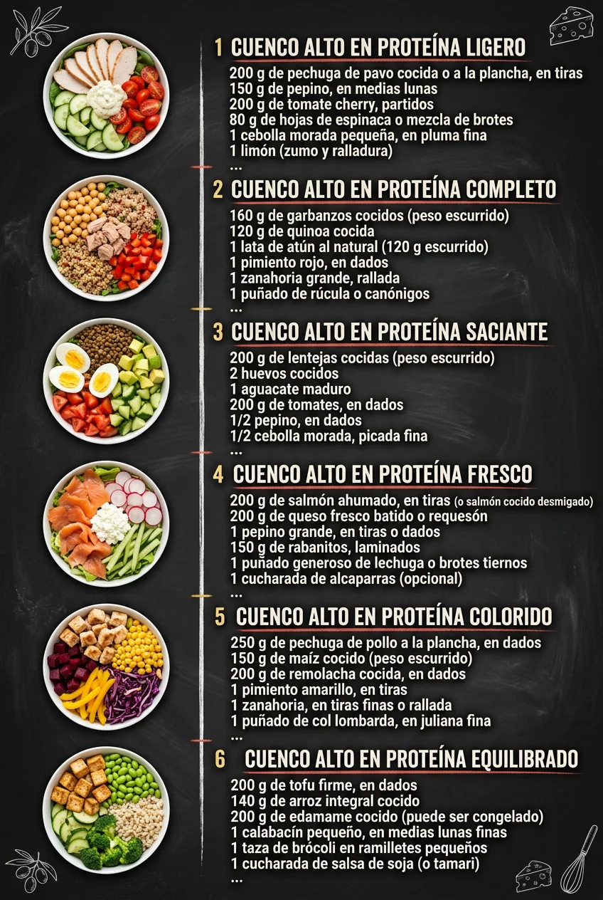 Rapidos y geniales 6 Ensaladas para todos