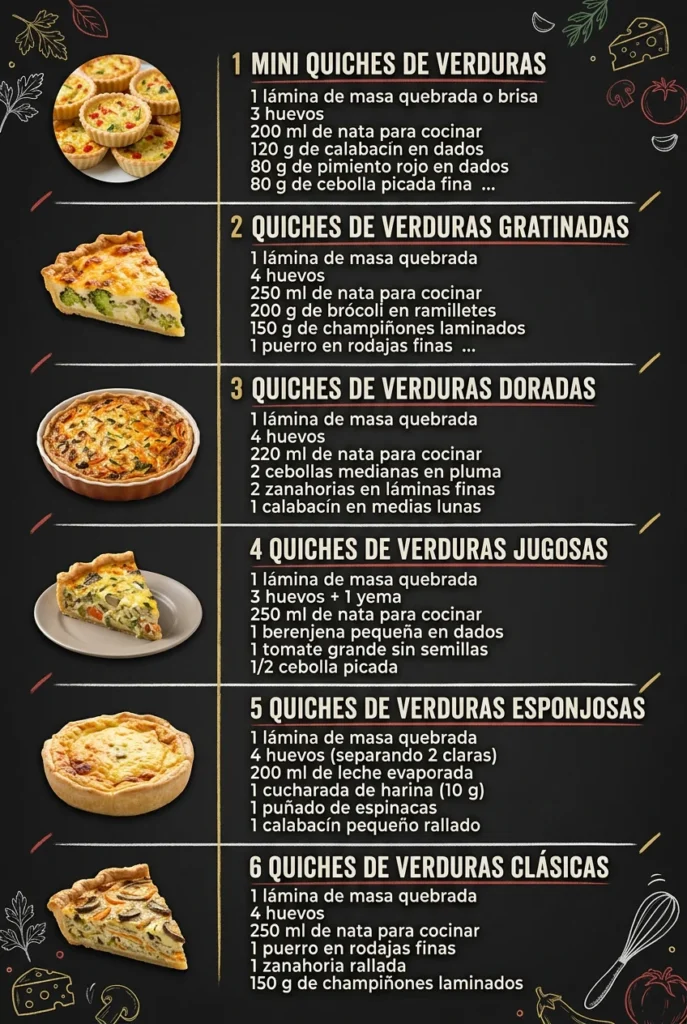Rapidos y geniales 6 Ideas de Recetas para todos