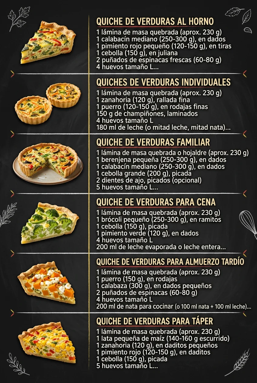 Rapidos y geniales 6 Ideas de Recetas para todos