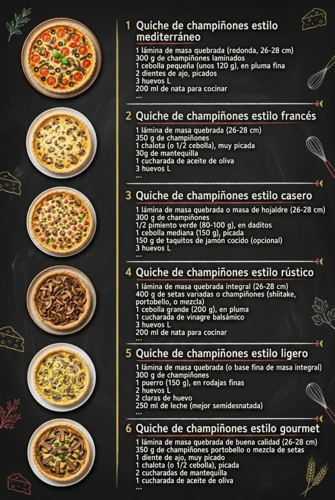Rapidos y geniales 6 Ideas de Recetas para todos