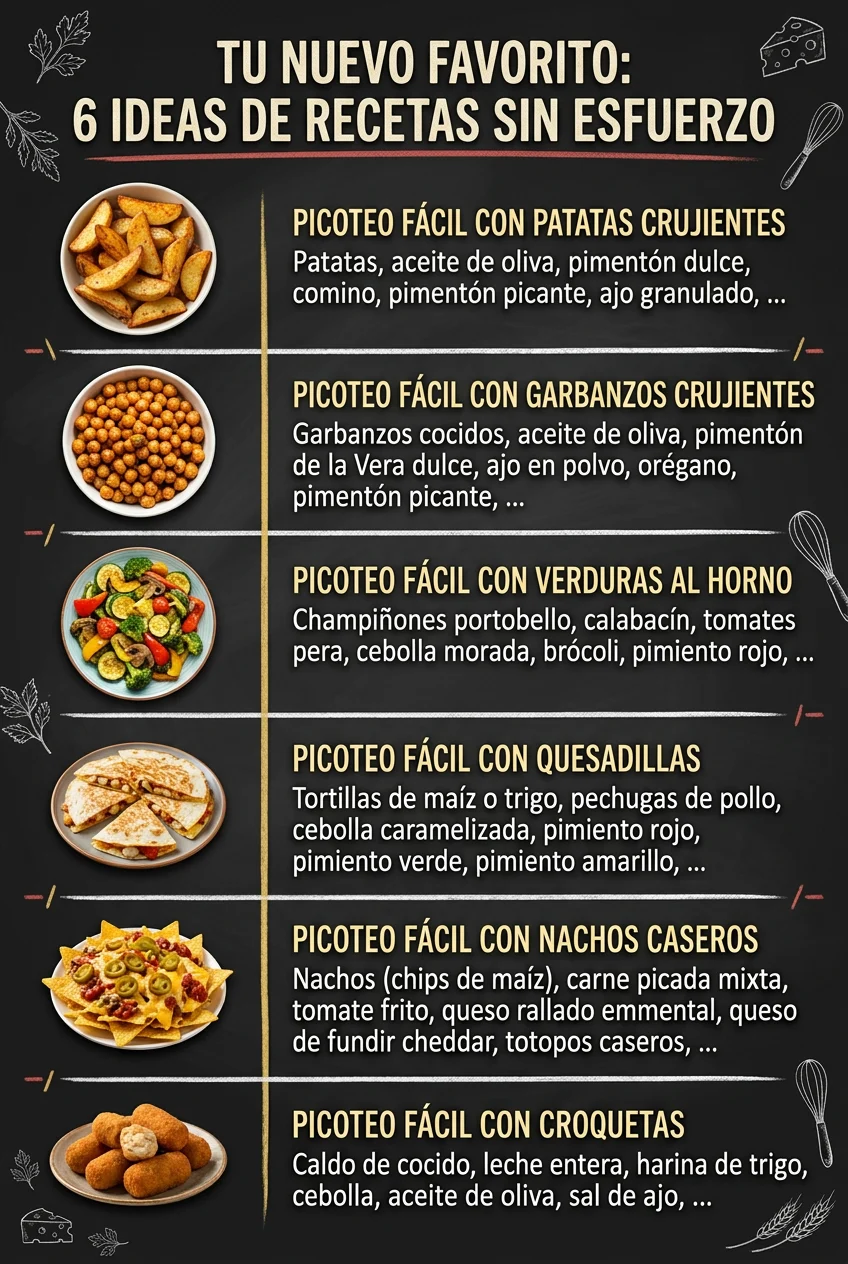 Tu nuevo favorito 6 Ideas de Recetas sin esfuerzo