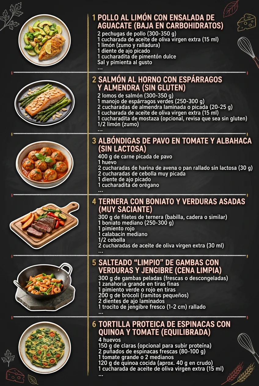 Tu nuevo favorito 6 Ideas de Recetas sin esfuerzo