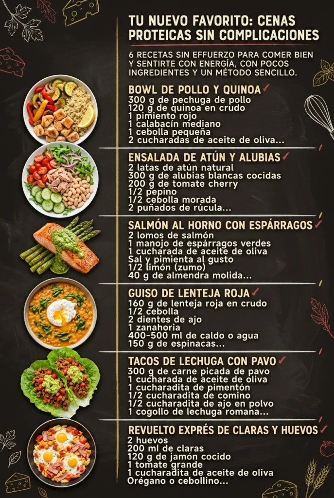 Tu nuevo favorito 6 Ideas de Recetas sin esfuerzo