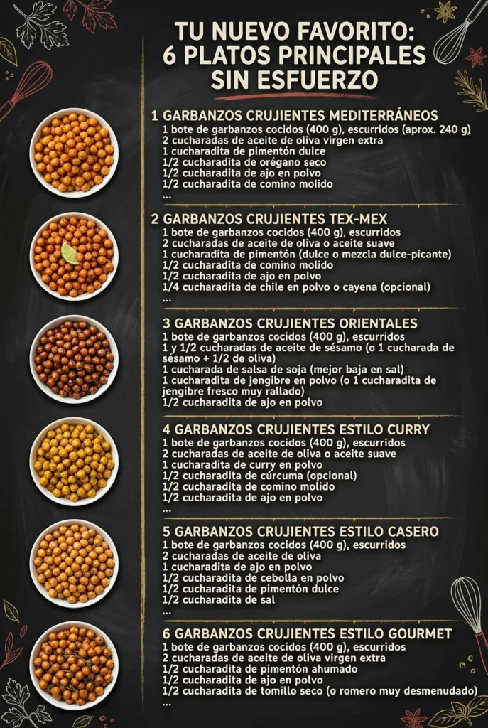 Tu nuevo favorito 6 Platos Principales sin esfuerzo